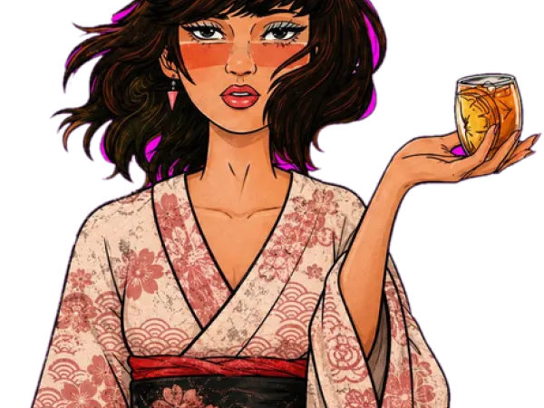 NOONBAR Hostess Illustration